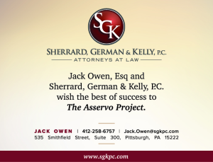 Sponsor Logo for Jack Owen, Esq. and Sherrard, German and Kelly