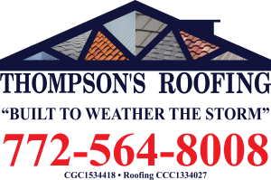 Sponsor Logo for Thompson's Roofing