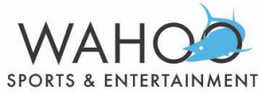 Sponsor Logo for WAHOO Sports & Entertainment