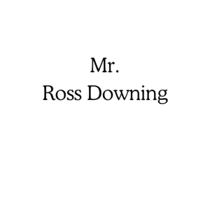 Sponsor Logo for Mr. Ross Downing