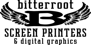 Sponsor Logo for Bitterroot Screen Printers