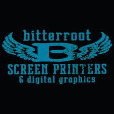 Sponsor Logo for Bitterroot Screen Printers