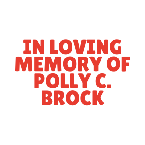 Sponsor Logo for In Loving Memory of Polly C. Brock
