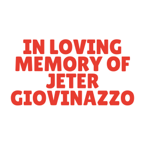 Sponsor Logo for In Memory of Jeter Giovinazzo
