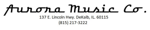 Sponsor Logo for Aurora Music Company