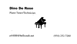 Sponsor Logo for Dino De Rose