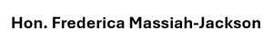 Sponsor Logo for Hon. Frederica Massiah-Jackson