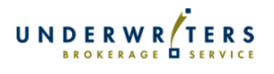 Sponsor Logo for Underwriters Brokerage Service