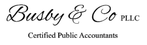 Sponsor Logo for Busby & Co