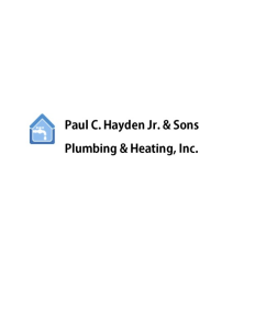 Sponsor Logo for Paul C Hayden Jr & Sons Plumbing & Heating