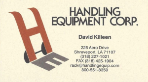 Sponsor Logo for Handling Equipment