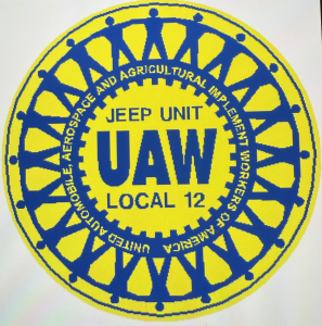 Sponsor Logo for UAW Jeep Unit Local 12
