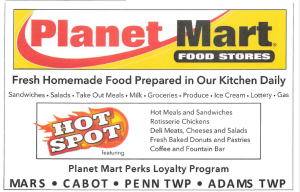 Sponsor Logo for Planet Mart Food Stores