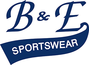 Sponsor Logo for B&E Sportswear