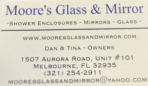 Sponsor Logo for Moore’s Glass & Mirror