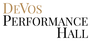 Sponsor Logo for Devos Performance Hall