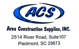 Sponsor Logo for Area Construction Supplies