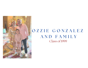 Logo for Ozzie Gonzalez and Family, Class of 1999