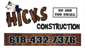 Sponsor Logo for HICKS CONSTRUCTION