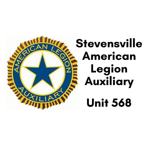 Sponsor Logo for Stevensville American Legion Auxiliary Unit 568