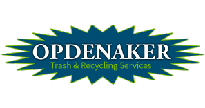 Sponsor Logo for Opdenaker Trash & Recycling Services