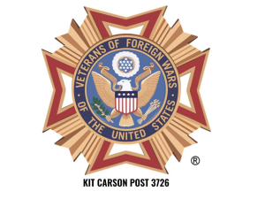 Sponsor Logo for VFW- Kit Carson Post