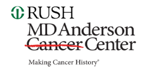Logo for RUSH MD Anderson Cancer Center