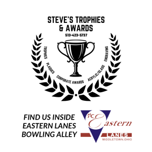 Sponsor Logo for Steves Trophies and Awards