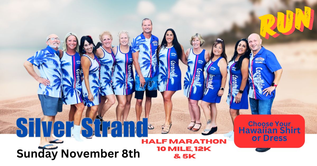 2026 Silver Strand Veterans Day Half Marathon, 10 Miler, 12K & 5K - San Diego