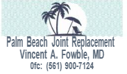 Sponsor Logo for Palm Beach Joint Replacement