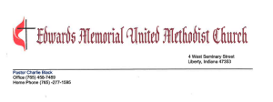 Sponsor Logo for Edwards Memorial United Methodist Church