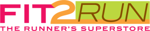 Logo for Fit2Run, The Runner's Superstore