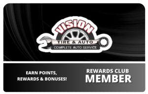 Sponsor Logo for Vision Tire and Auto