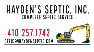 Sponsor Logo for Hayden's Septic, Inc.