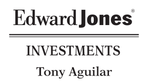 Sponsor Logo for EDWARD JONES - FINANCIAL ADVISOR TONY AGUILAR JR