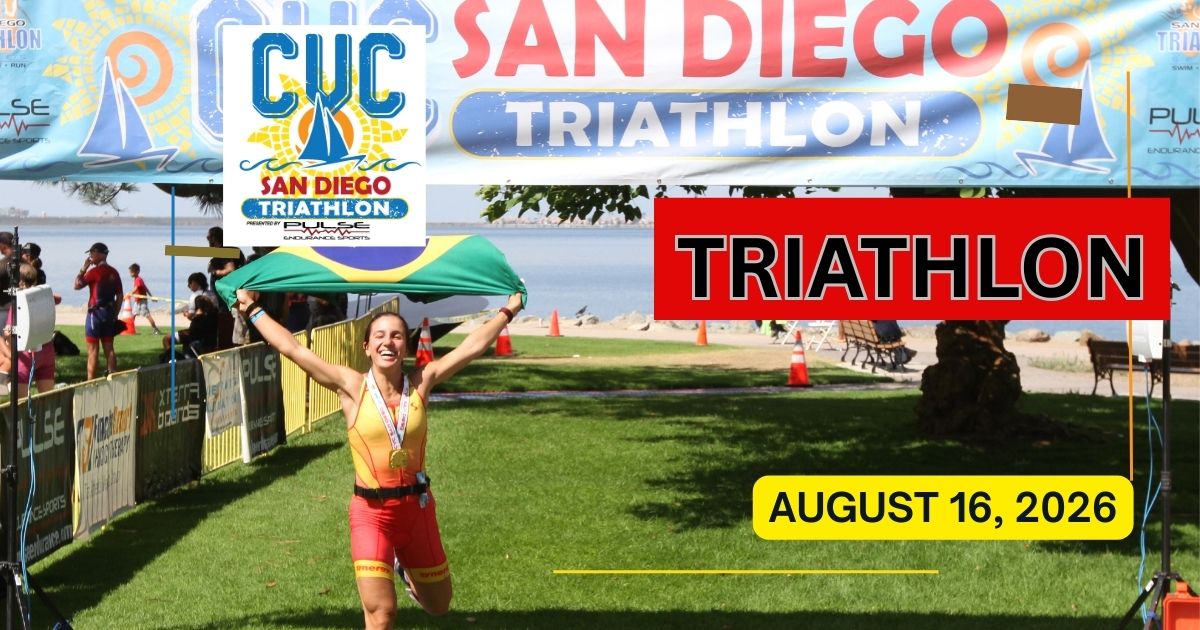 CVC San Diego Triathlon & Tri Series 5K 2026 banner