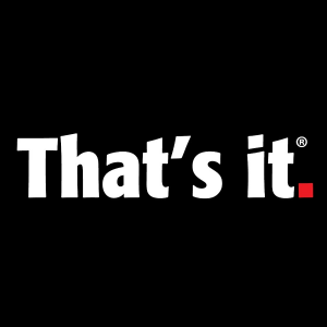 Logo for That's It.