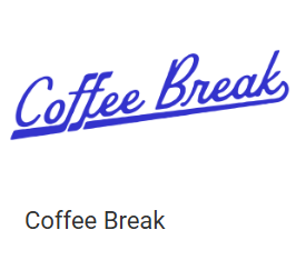 Sponsor Logo for Coffee Break