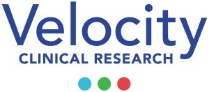 Logo for Velocity Clinical Research