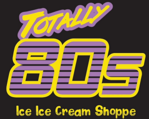 Logo for Totally 80s Ice Ice Cream Shoppe