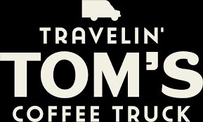 Logo for Travelin' Tom's Coffee Truck