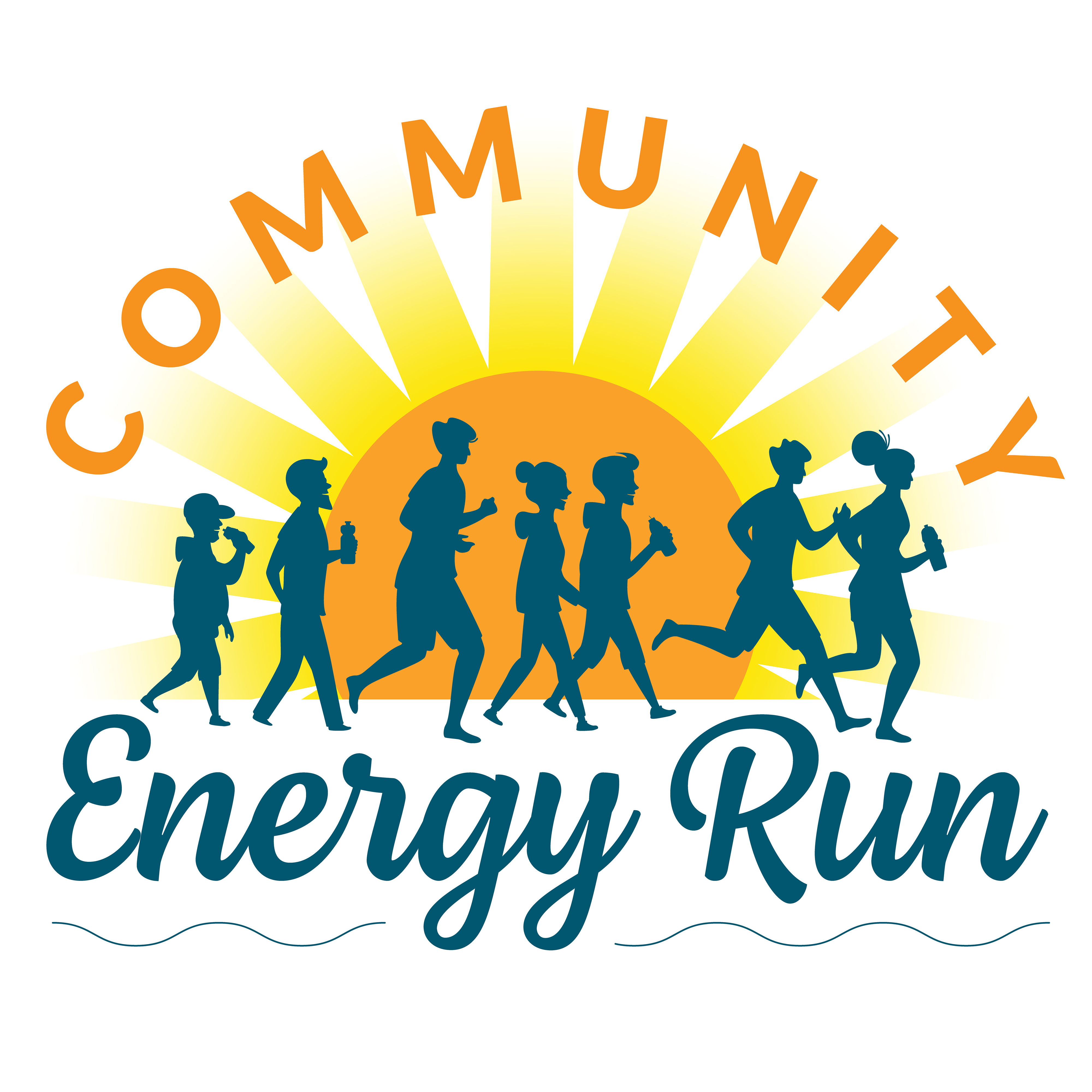 Community Run Icon Community Energy Run