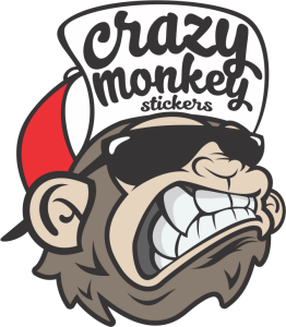 Sponsor Logo for Crazy Monkey Stickers