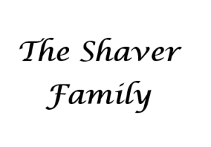 Sponsor Logo for The Shaver Family