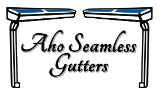 Sponsor Logo for Aho Seamless Gutters