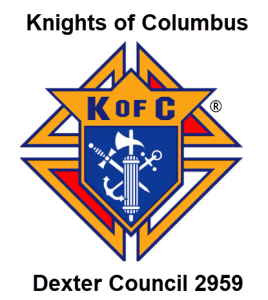 Logo for Knights of Columbus - Dexter Council 2959
