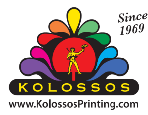 Logo for Kolossos Printing