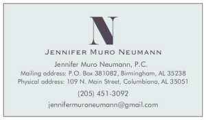 Sponsor Logo for Jennifer Muro Neumann, P.C.