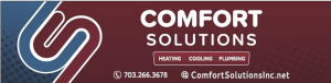 Sponsor Logo for Comfort Solutions Heating, Cooling, and Plumping