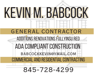 Sponsor Logo for Kevin Babcock General contracting